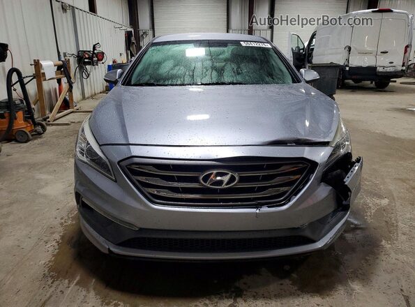 5NPE34AF9GH380489 2016 HYUNDAI SONATA Серебряный Вид спереди