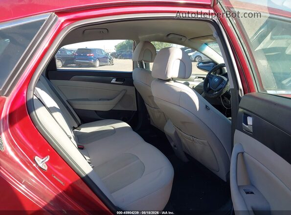 5NPE34AF9GH432784 2016 HYUNDAI SONATA Red VIN sticker view
