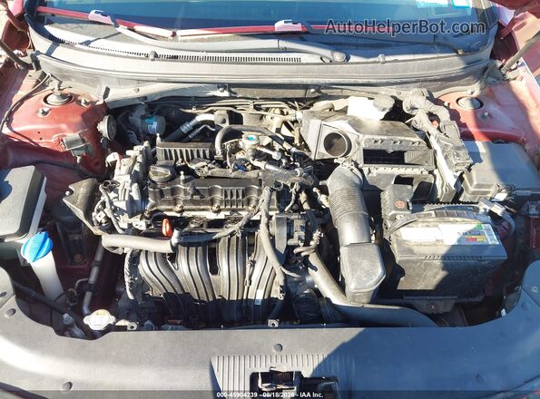 5NPE34AF9GH432784 2016 HYUNDAI SONATA Red Rear view