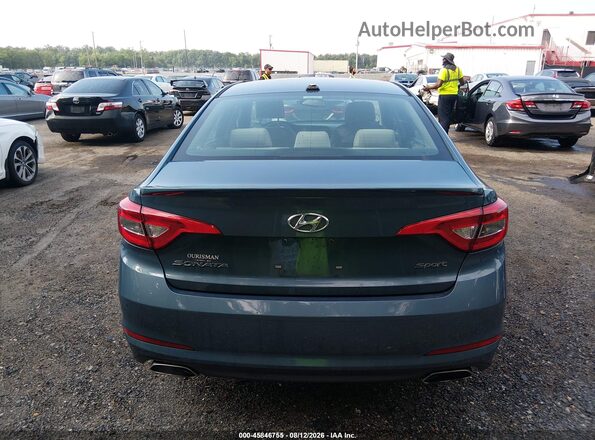 5NPE34AF9HH473465 2017 HYUNDAI SONATA Blue 