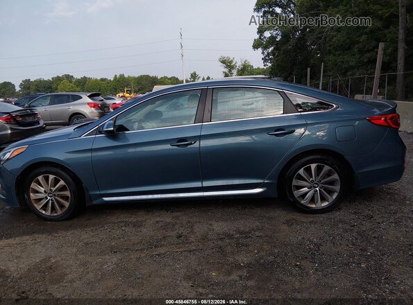 5NPE34AF9HH473465 2017 HYUNDAI SONATA Blue 360 interior view