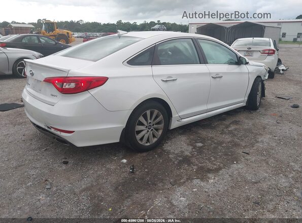 5NPE34AF9HH506576 2017 HYUNDAI SONATA White Trasero derecho