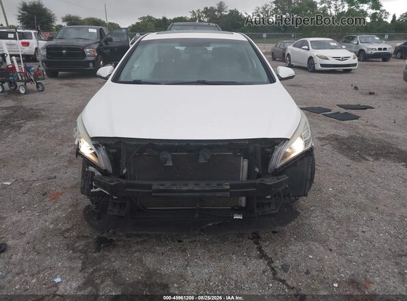 5NPE34AF9HH506576 2017 HYUNDAI SONATA White Vista del cuadro de instrumentos