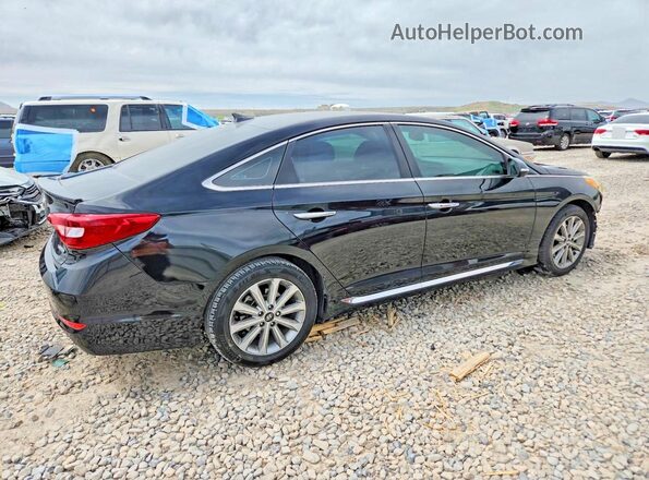 5NPE34AF9HH510644 2017 HYUNDAI SONATA Black Rear right