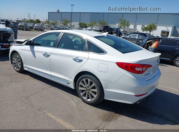 5NPE34AF9HH528710 2017 HYUNDAI SONATA White Հետևի ձախ