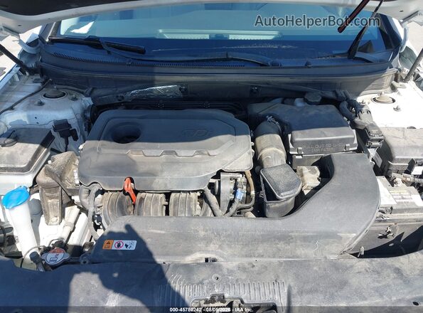 5NPE34AF9HH528710 2017 HYUNDAI SONATA White Հետևի տեսք
