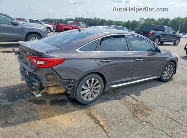 5NPE34AF9HH540971 2017 HYUNDAI SONATA Gray Rear right