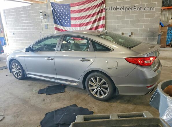 5NPE34AF9HH558855 2017 HYUNDAI SONATA Серебряный Задняя левая четверть