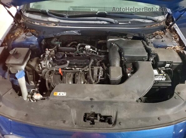 5NPE34AF9HH583917 2017 HYUNDAI SONATA Blue Widok wnętrza z tyłu