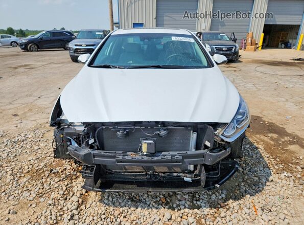 5NPE34AF9JH603167 2018 HYUNDAI SONATA White Front view