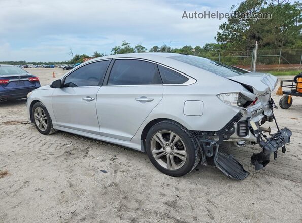 5NPE34AF9JH605792 2018 HYUNDAI SONATA Silver Tył lewy