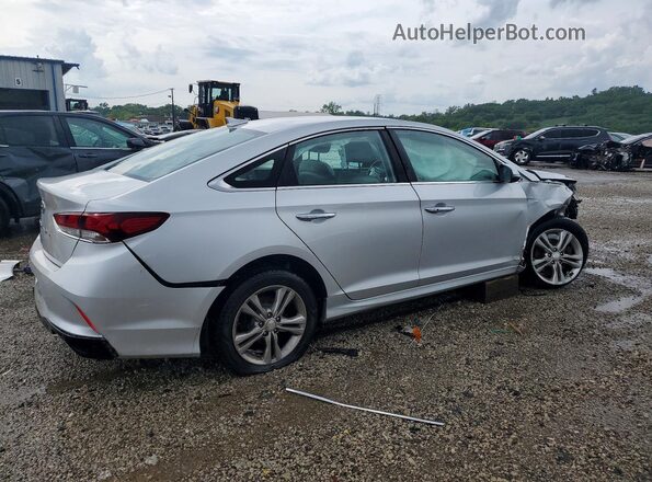 5NPE34AF9JH632667 2018 HYUNDAI SONATA Silver Tył prawy