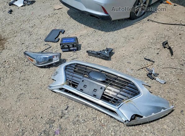 5NPE34AF9JH632667 2018 HYUNDAI SONATA Silver Widok komory silnika