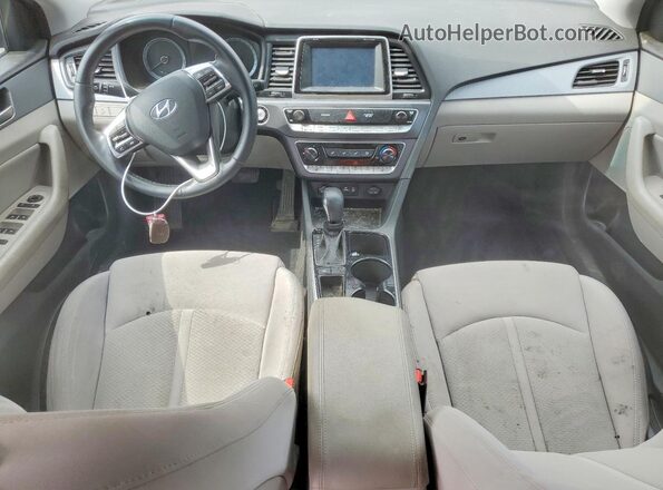 5NPE34AF9JH672523 2018 HYUNDAI SONATA Red წინა პანელის ხედი
