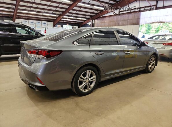 5NPE34AF9KH772042 2019 HYUNDAI SONATA Gray Rear right