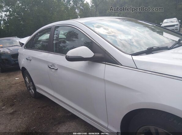 5NPE34AF9KH778715 2019 HYUNDAI SONATA Белый Панорамный вид салона 360°