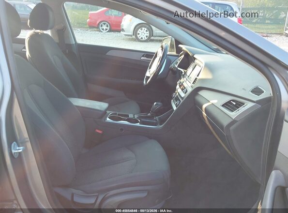 5NPE34AF9KH813639 2019 HYUNDAI SONATA Gray Սալոնի դիմացի տեսք