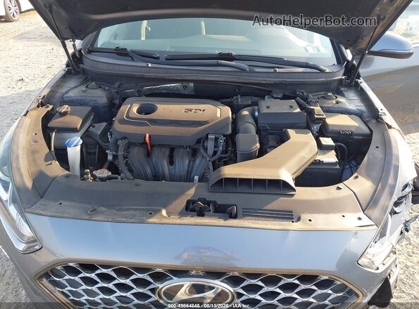 5NPE34AF9KH813639 2019 HYUNDAI SONATA Gray Հետևի տեսք