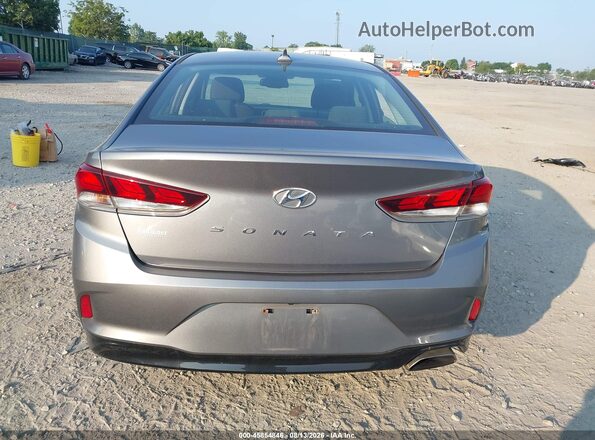 5NPE34AF9KH813639 2019 HYUNDAI SONATA Gray 