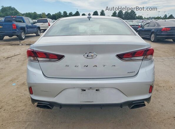 5NPE34AF9KH818985 2019 HYUNDAI SONATA Silver Vista trasera