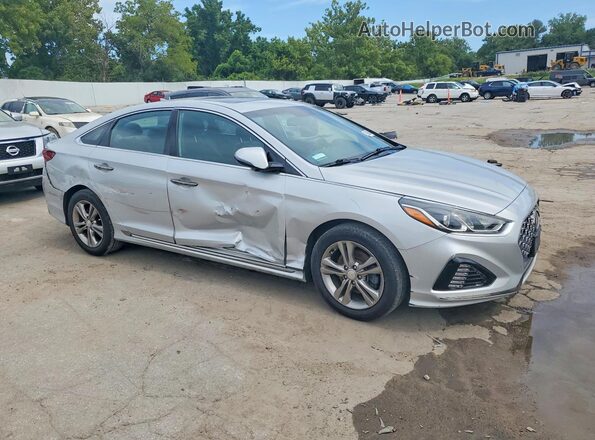 5NPE34AF9KH818985 2019 HYUNDAI SONATA Silver Delantero derecho