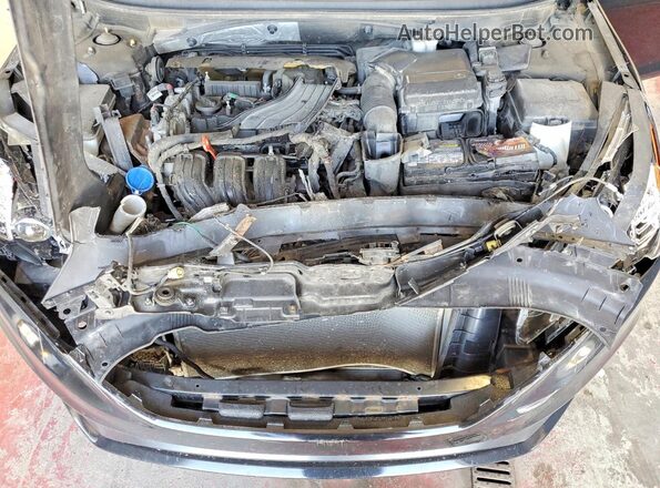 5NPE34AFXGH304344 2016 HYUNDAI SONATA Черный Вид задней части салона