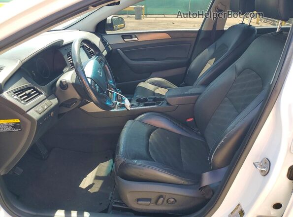 5NPE34AFXGH345511 2016 HYUNDAI SONATA White Front interior view