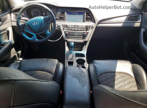5NPE34AFXGH345511 2016 HYUNDAI SONATA White Dashboard view