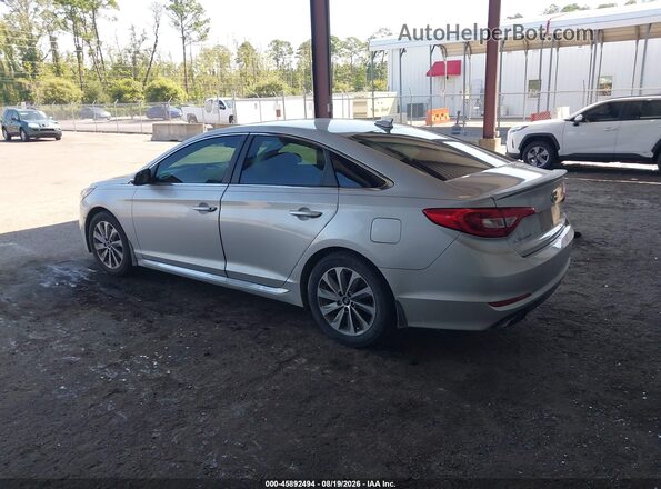5NPE34AFXGH367427 2016 HYUNDAI SONATA Silver Tył lewy