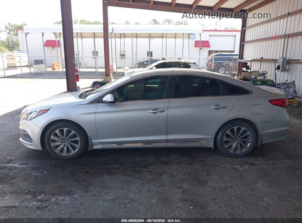 5NPE34AFXGH367427 2016 HYUNDAI SONATA Silver Widok wnętrza 360 stopni