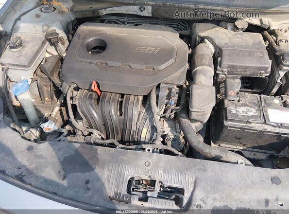5NPE34AFXGH370098 2016 HYUNDAI SONATA Gray Vista trasera