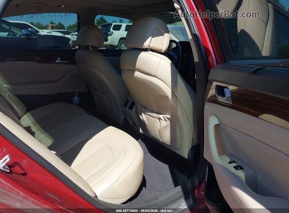 5NPE34AFXGH381814 2016 HYUNDAI SONATA Red VIN sticker view