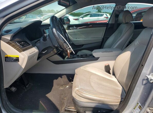 5NPE34AFXHH508076 2017 HYUNDAI SONATA Gray Vista interior delantera