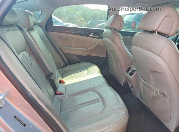 5NPE34AFXHH508076 2017 HYUNDAI SONATA Gray Vista de los asientos traseros