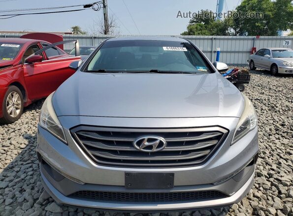 5NPE34AFXHH508076 2017 HYUNDAI SONATA Gray Vista frontal
