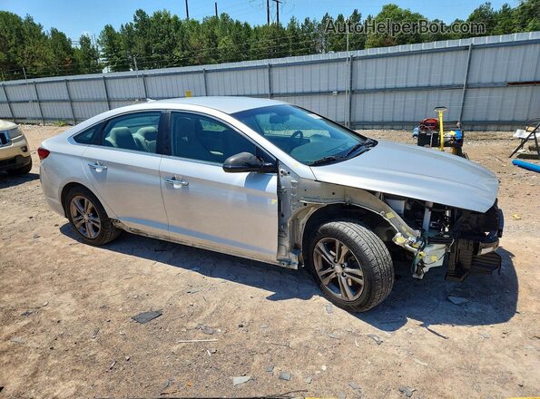 5NPE34AFXJH604375 2018 HYUNDAI SONATA Silver Front right