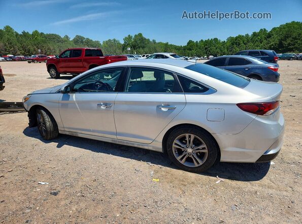 5NPE34AFXJH604375 2018 HYUNDAI SONATA Silver Rear left