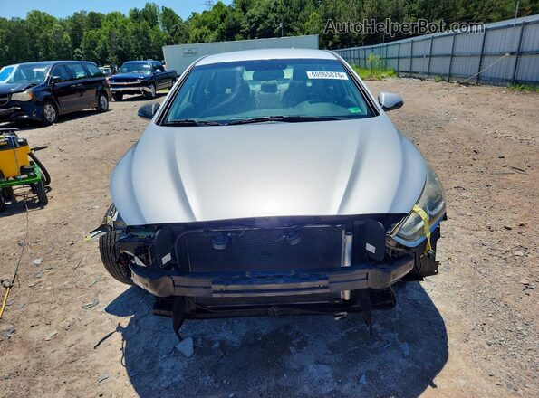 5NPE34AFXJH604375 2018 HYUNDAI SONATA Silver Front view