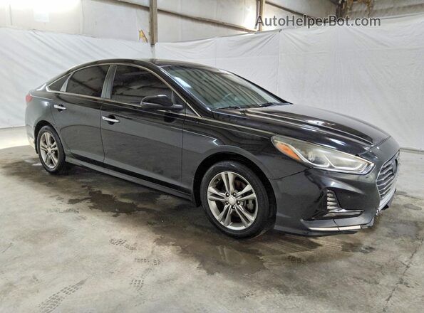 5NPE34AFXJH612380 2018 HYUNDAI SONATA Black Front right