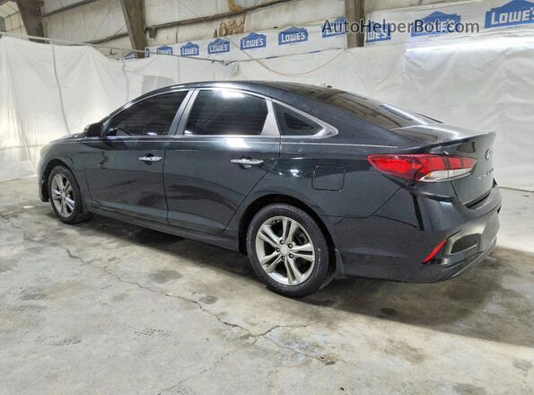 5NPE34AFXJH612380 2018 HYUNDAI SONATA Black Rear left
