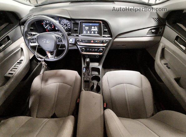 5NPE34AFXJH612380 2018 HYUNDAI SONATA Black Dashboard view
