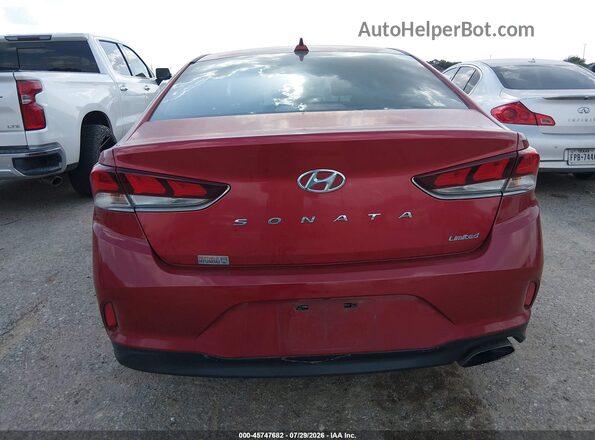 5NPE34AFXJH625730 2018 HYUNDAI SONATA Red 