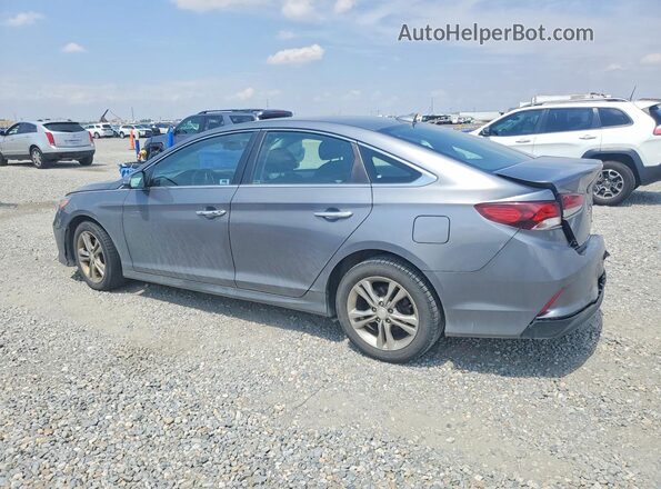 5NPE34AFXJH653706 2018 HYUNDAI SONATA Gray Tył prawy
