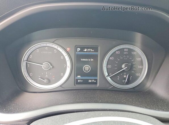 5NPE34AFXJH659067 2018 HYUNDAI SONATA Gray Vista del cuadro de instrumentos