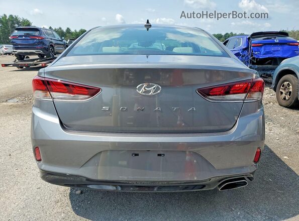 5NPE34AFXJH659067 2018 HYUNDAI SONATA Gray Vista trasera
