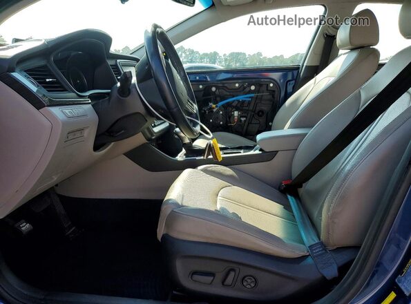 5NPE34AFXJH661739 2018 HYUNDAI SONATA Blue Vista interior delantera