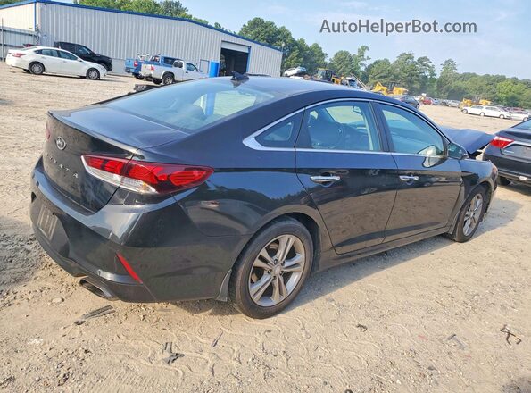5NPE34AFXJH679366 2018 HYUNDAI SONATA Black Задня права чверть