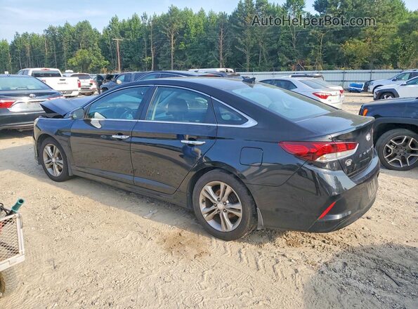 5NPE34AFXJH679366 2018 HYUNDAI SONATA Black Задня ліва чверть