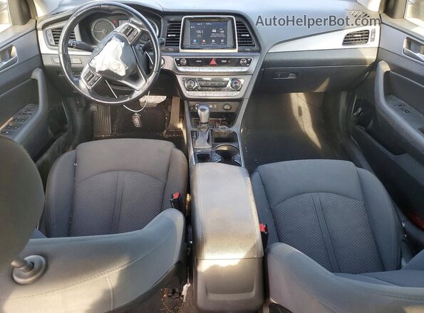 5NPE34AFXJH679366 2018 HYUNDAI SONATA Black Вид панелі приладів