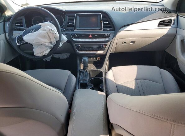 5NPE34AFXKH734528 2019 HYUNDAI SONATA White Vista del salpicadero